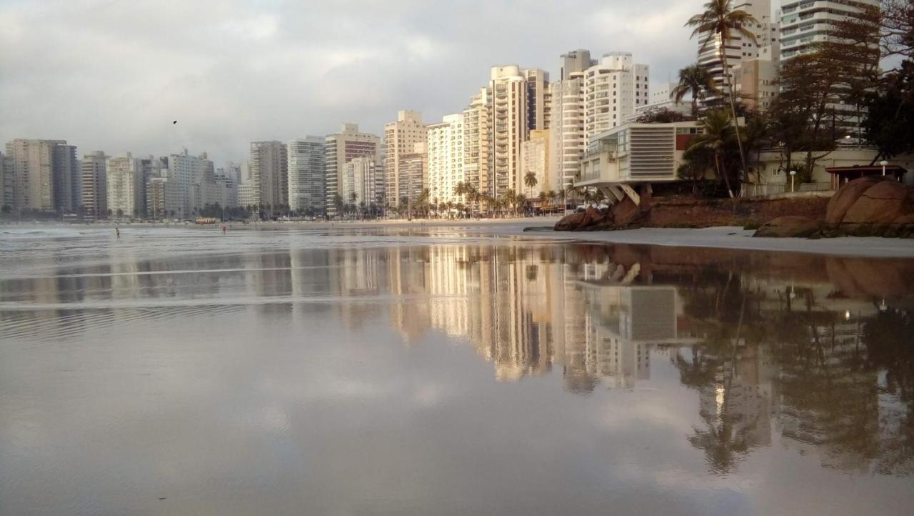 Aconchego Na Praia Apartment Guaruja Ngoại thất bức ảnh